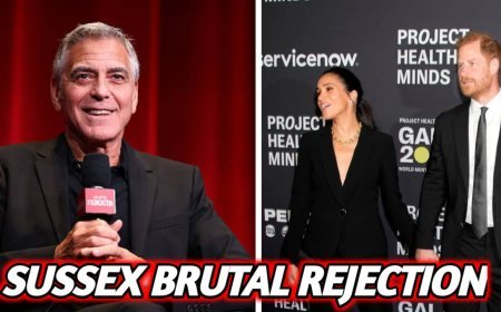 Hollywood’s Silent Verdict: Clooney’s 2025 Justice Gala Exposes the Sussexes’ Vanishing Influence