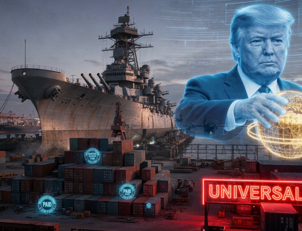 THE SHIPYARD SHAKEDOWN: DONALD TRUMP AND THE MARITIME PIRACY OF 2026