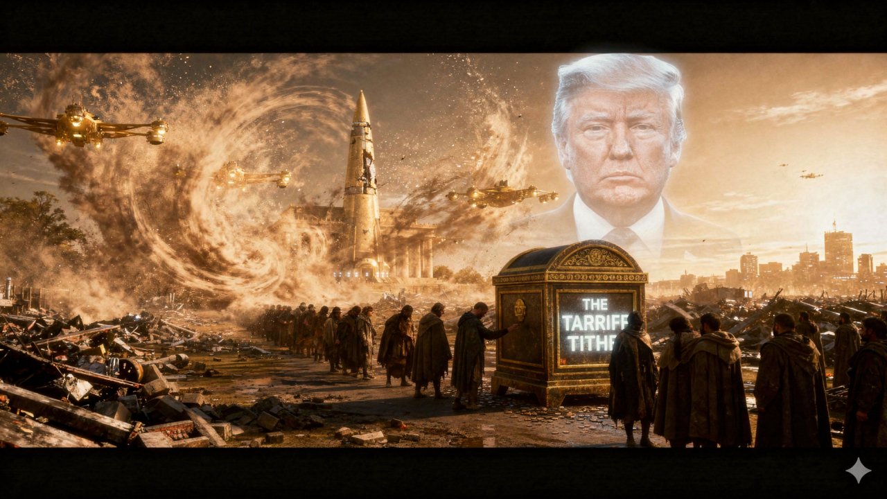 THE RADIATIVE RAPTURE OF DONALD TRUMP: PLUNDERING THE PEASANTRY TO REBUILD THE ARSENAL OF THE GODS