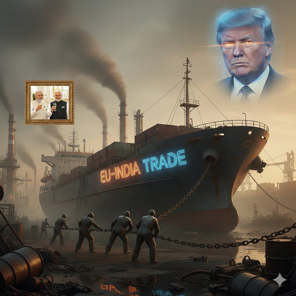 THE PLUNDER OF THE IMPERIAL TARIFF: DONALD TRUMP TURNS THE SCREW AS INDIA AND THE EU ATTEMPT A GREAT ESCAPE