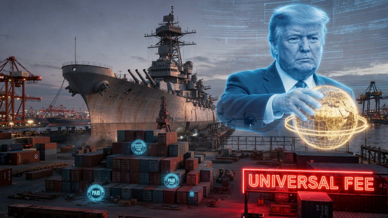 THE SHIPYARD SHAKEDOWN: DONALD TRUMP AND THE MARITIME PIRACY OF 2026