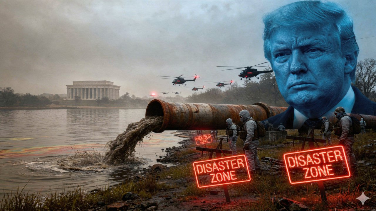 THE POTOMAC PLOY: DONALD TRUMP AND THE SEWAGE-SOAKED TAKEOVER OF THE CAPITAL REGION