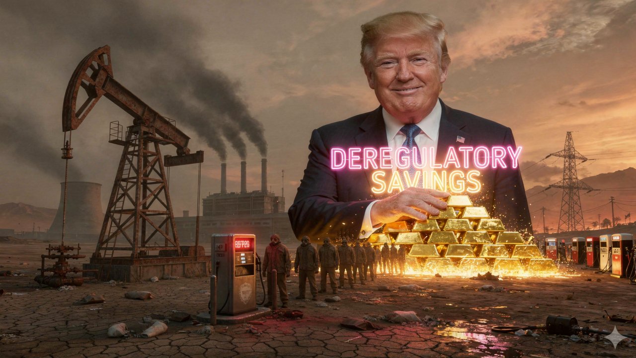 THE ARCHITECTURE OF ENVIRONMENTAL ARSON: DONALD TRUMP AND THE $1.3 TRILLION "GREEN SCAM" LIQUIDATION