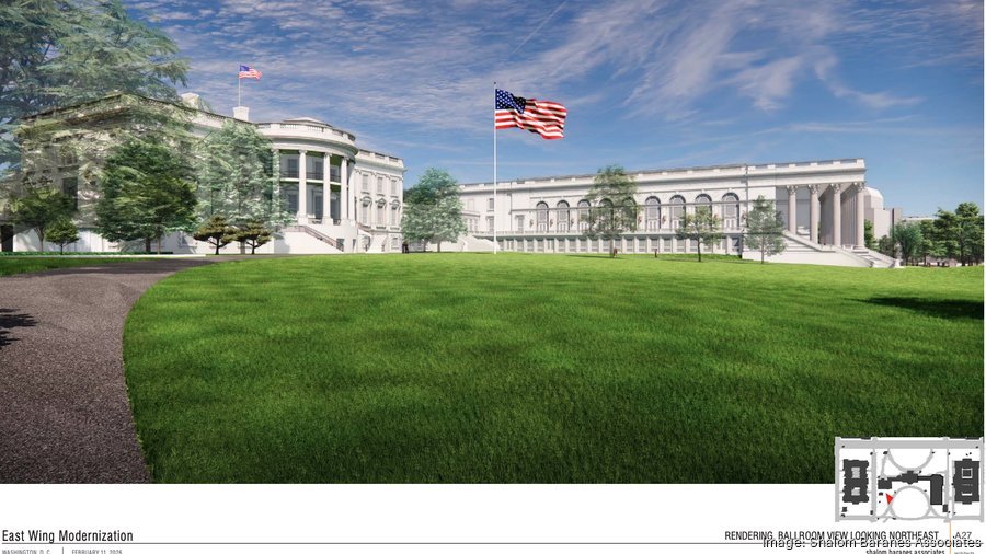 East Wing Thanks Nation For Its Service As Trump Appointees Approve Ballroom Larger Than White House