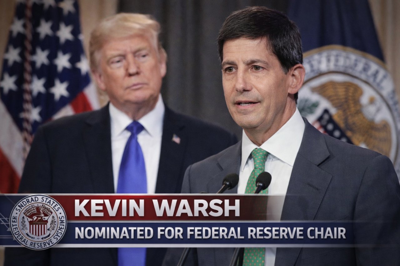 Donald Trump Taps Kevin Warsh for Fed Chair, Promises ‘Maybe the Best’ Central Banker Ever