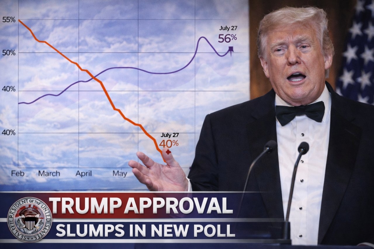Republicans Quietly Misplace Confidence in Donald Trump as Approval Slides to 37%