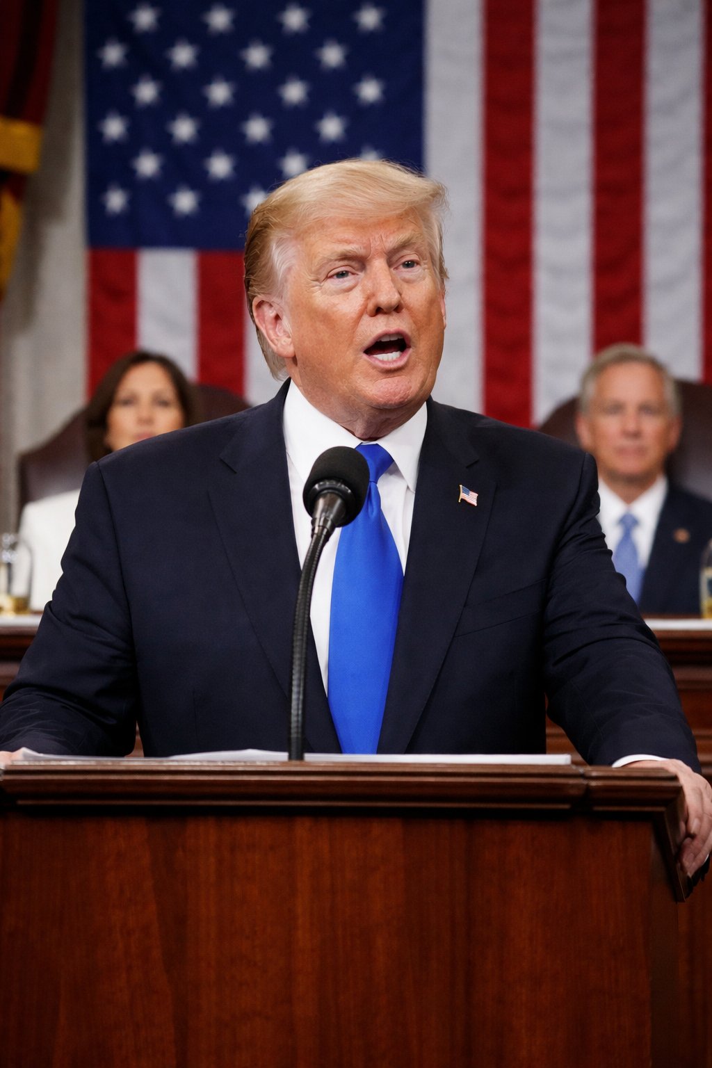 Trump Faces Tough Test in State of the Union as Poll Numbers Slide