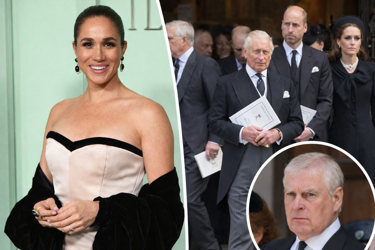 Andrew Arrested, Palace Scrambles  while Meghan Posts a ‘Celebratory’ Champagne Tip