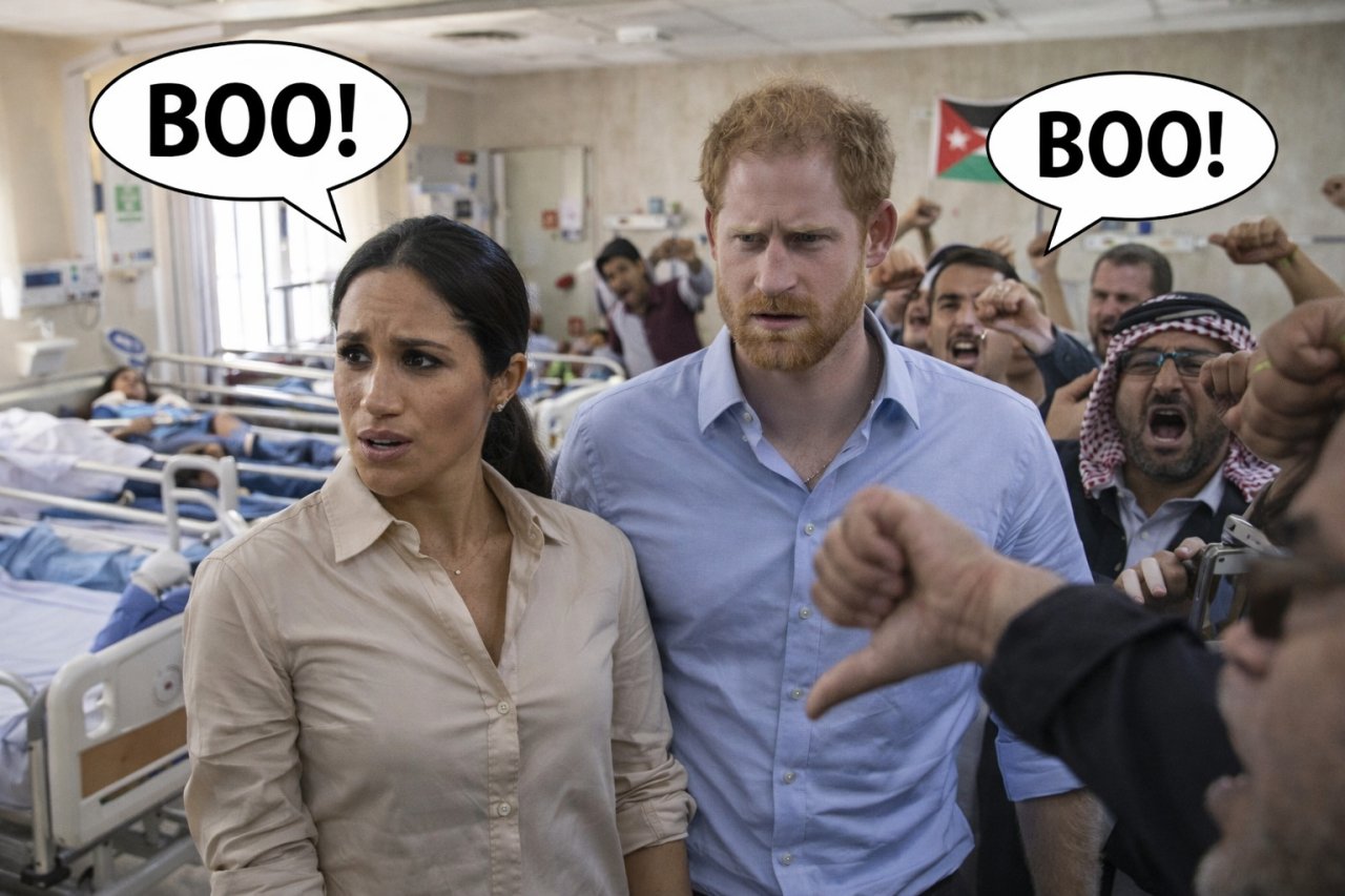 FROM MONTECITO TO THE MIDDLE EAST: HARRY & MEGHAN MEET REFUGEES AND HOSPITALIZED GAZAN CHILDREN IN HIGH-STAKES JORDAN VISIT