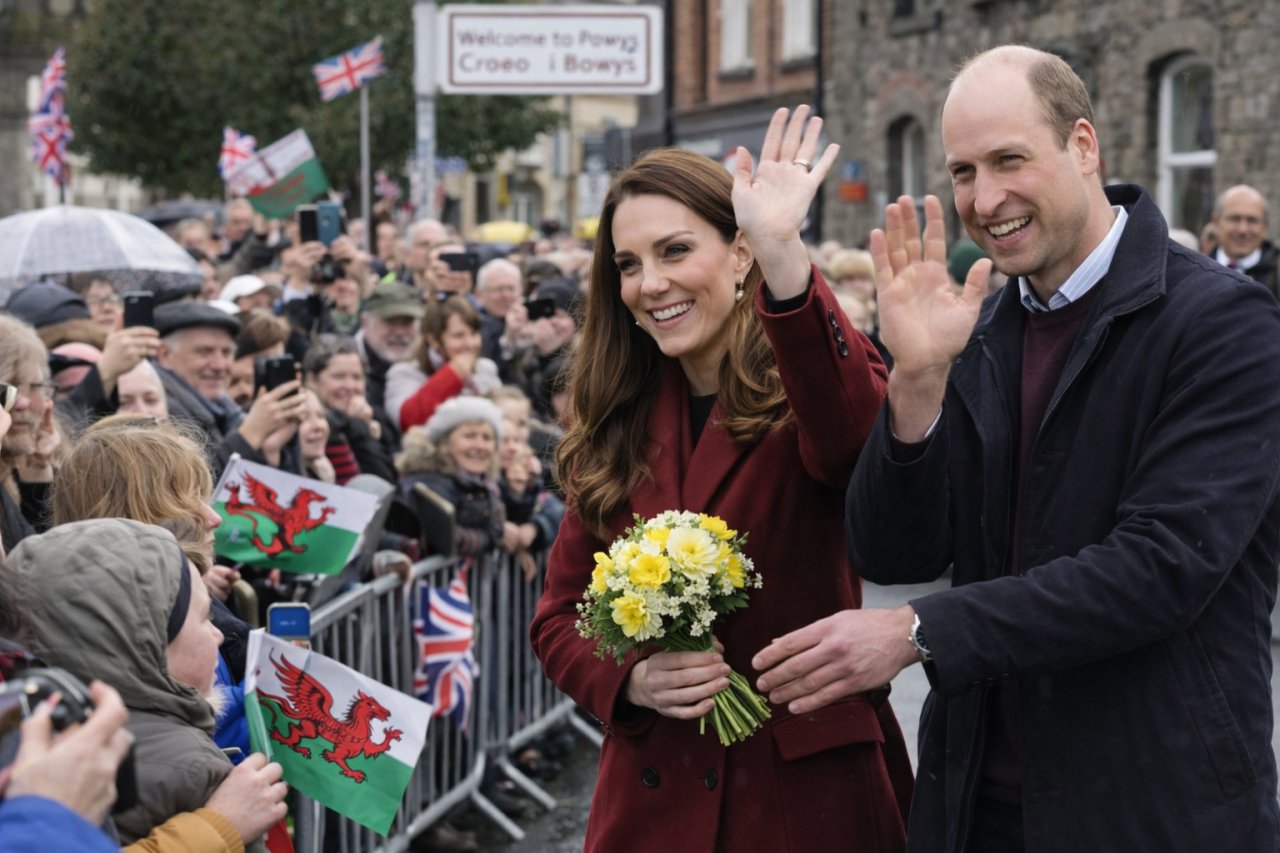 WALES, WALKABOUTS & WELLNESS | KATE & WILLIAM TURN ST DAVID’S DAY INTO A SOFT-FOCUS STABILITY TOUR
