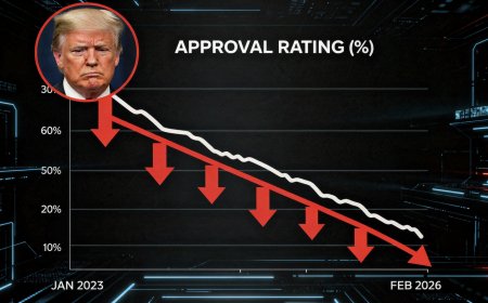 DONALD TRUMP’S DESCENT: Trump Polls today Shows A Massive Decline As He More Evidence With Epstein Pins Him Down