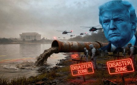 THE POTOMAC PLOY: DONALD TRUMP AND THE SEWAGE-SOAKED TAKEOVER OF THE CAPITAL REGION