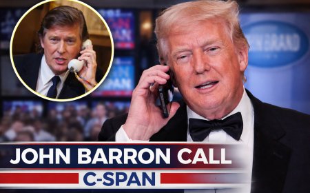 Donald Trump Sparks ‘John Barron’ Revival After Viral C-SPAN Call Leaves Internet Squinting