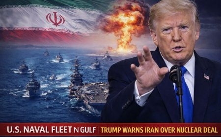 Donald Trump Warns Iran ‘Time Is Running Out’ as Massive Armada of Democracy Enthusiasm Approaches