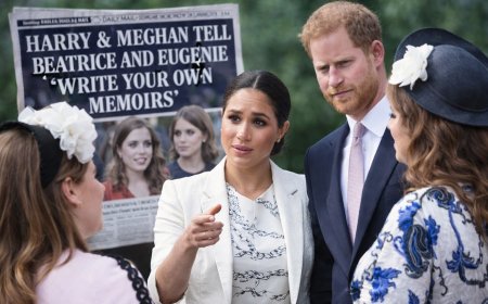 Harry and Meghan Reportedly Offer York Sisters Helpful Tips on Monetizing Royal Chaos