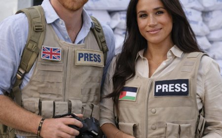 Amid Royal Turmoil, Harry and Meghan Launch High-Stakes Jordan Mission