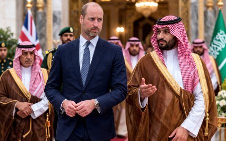 Epstein Files Explode — William and Kate Say They’re ‘Deeply Concerned’ Before Saudi Handshake