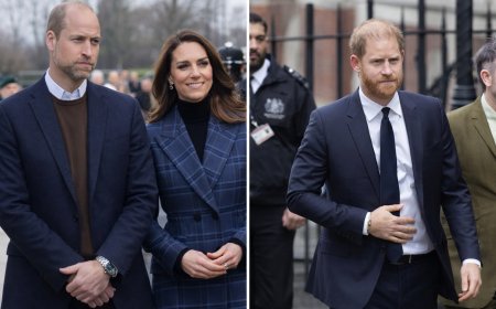 Harry Lands in London — William and Kate Suddenly Discover Scotland Exists