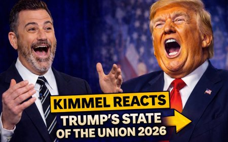 Jimmy Kimmel ROASTS Trump’s 2026 State of the Union While America Googles “Is This Still a Speech?”