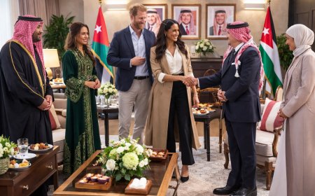 SUSSEXES BREAK SILENCE: HARRY & MEGHAN DETAIL JORDAN ROYAL MEETINGS — BUT NO KING IN SIGHT