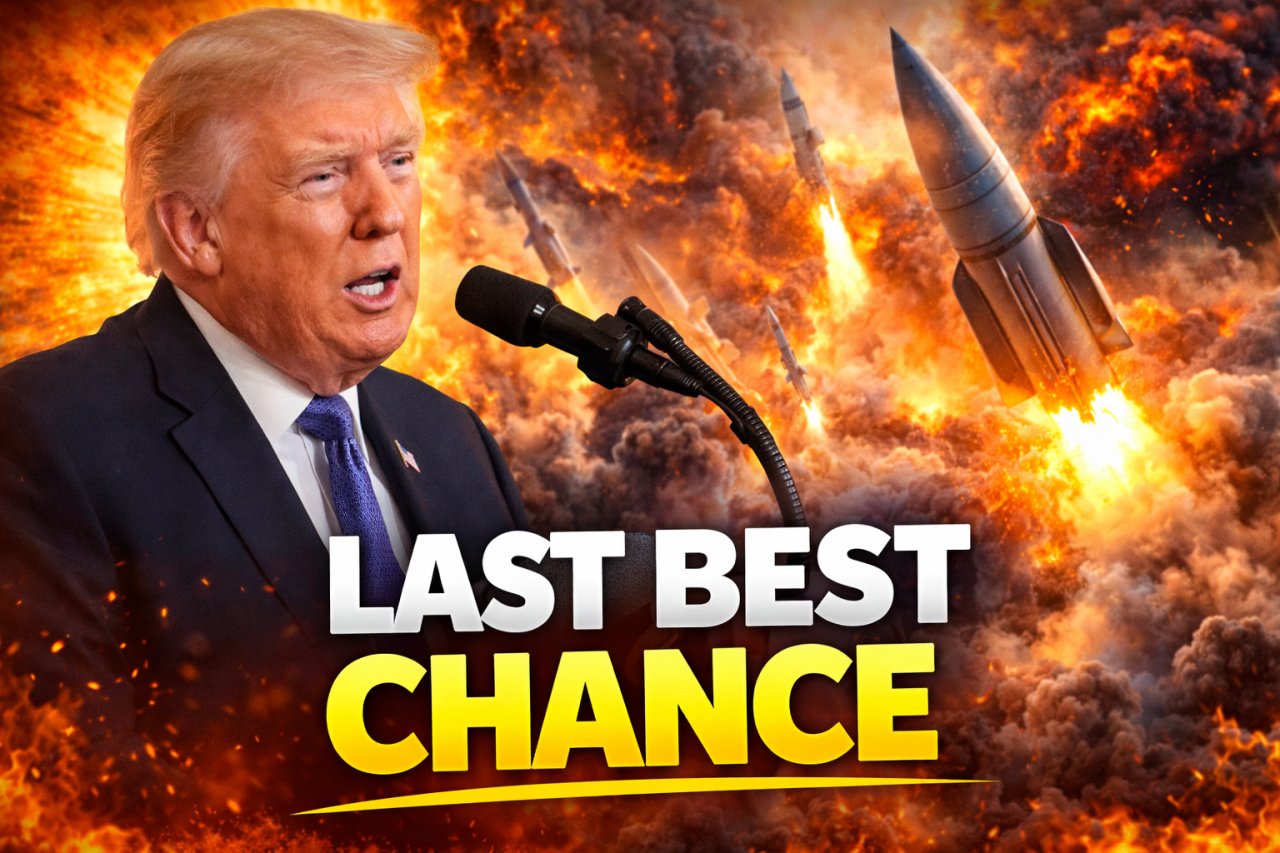 We Will Strike AGAIN! Trump Declares More Strikes On Iran Saying it's The Only LAST BEST CHANCE
