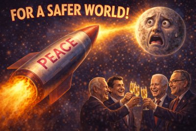 The 2026 Global Peace Treaty: Why We Decided to Just Nuke the Moon to Show We’re Still in Charge