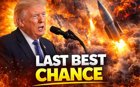 We Will Strike AGAIN! Trump Declares More Strikes On Iran Saying it's The Only LAST BEST CHANCE