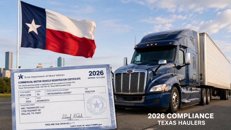Texas Trucking Insurance Guide 2026: Intrastate Requirements, Form E, and Form H Filings
