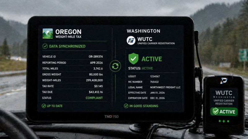 Washington WUTC and Oregon Weight-Mile Audits 2026: The New Pacific Northwest Insurance Pincer