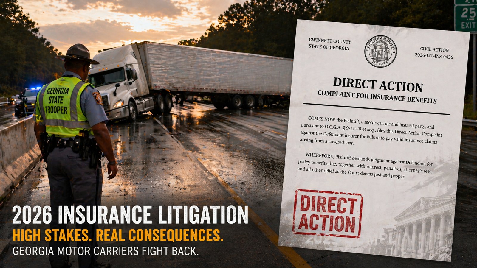 The Georgia 'Nuclear' Fallout 2026: New Direct Action Laws and the $25 Million Verdict Threat