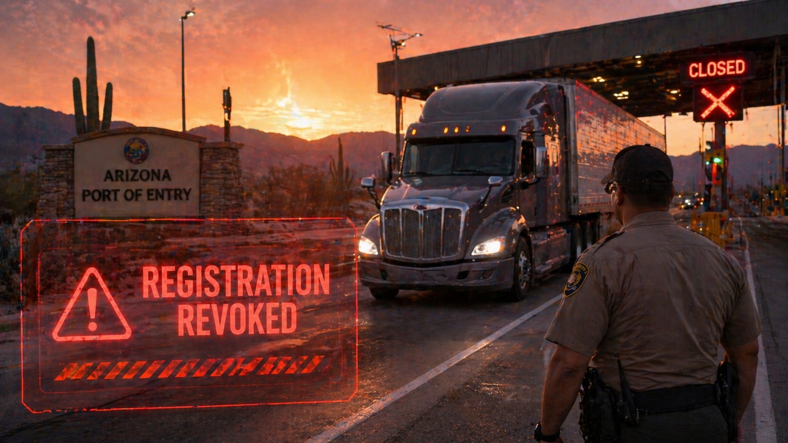 Arizona 'Port of Entry' Execution 2026: Why Your 2026 Registration Is a Target for Instant Seizure