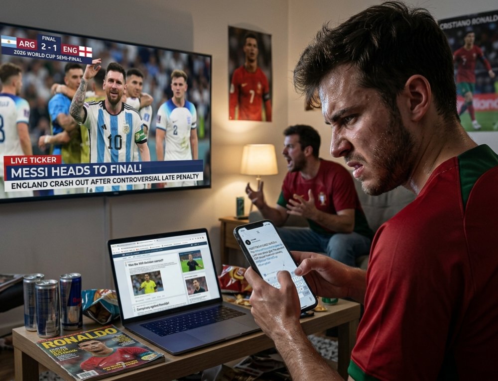 "Messi Protection Program" Activated in Semi-Final – Ronaldo Fans Lose It