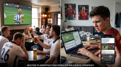 Ronaldo Fans Are More Angry Than England Fans After Argentina Beat England – Here’s Why