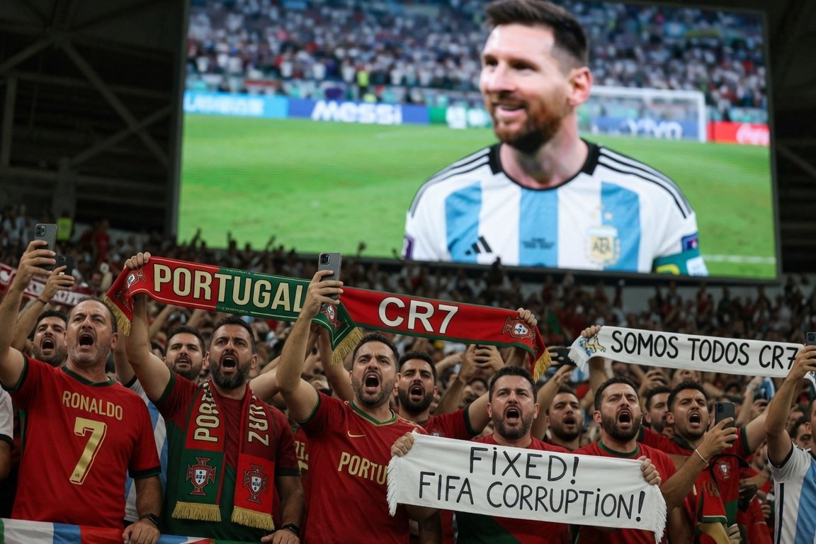 IT WAS RIGGED! Ronaldo Fans Lose Their Minds Over ‘Messi Protection Program’ in 2026 World Cup